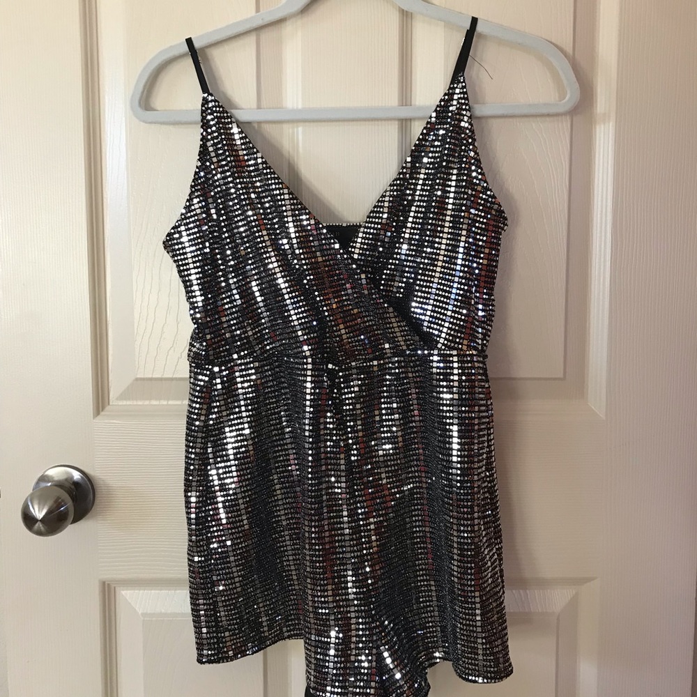Sequin Romper